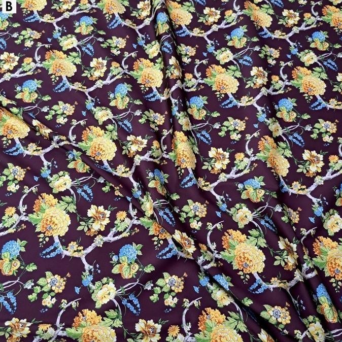 

Kain Print Satin Silk / Satin Silk Print D-3909 (Per 0,5 Meter) Terbaik