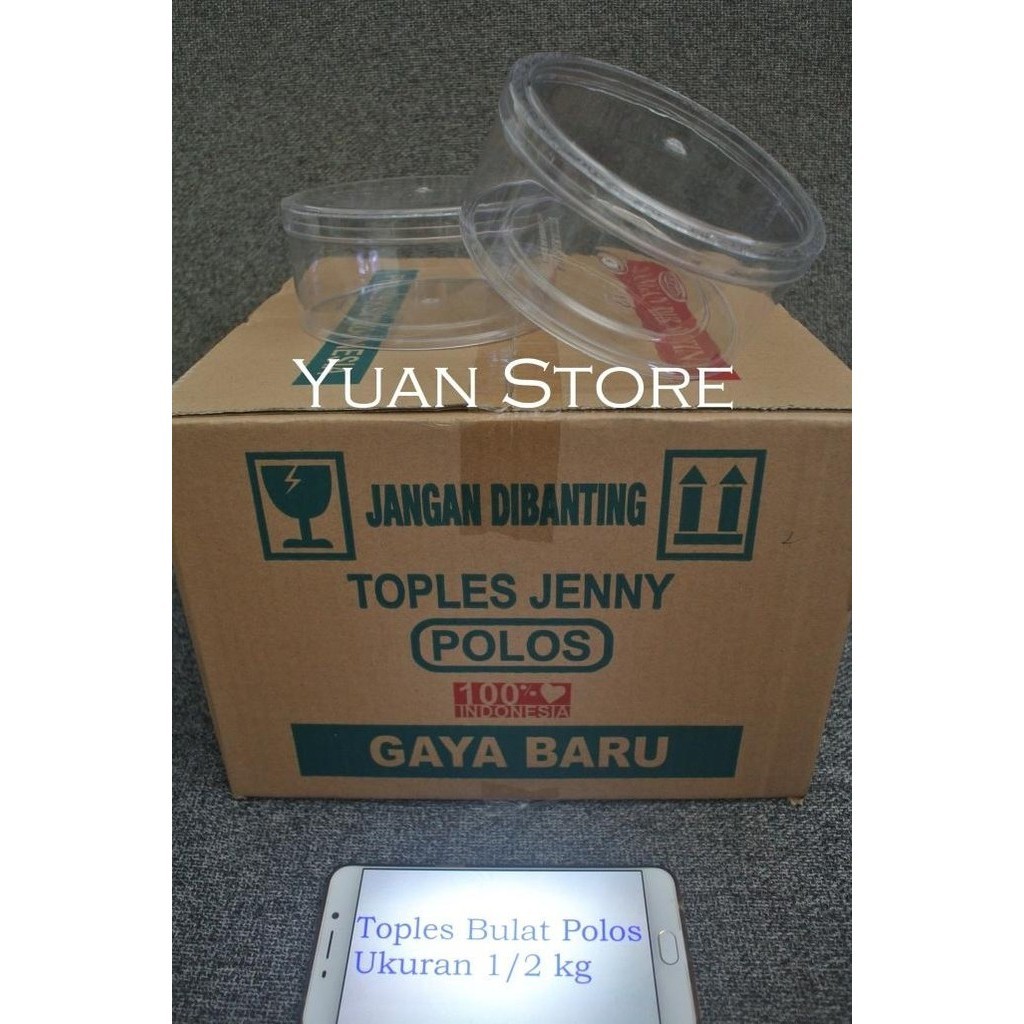 

Toples 500 gram | Toples Bulat | Toples Kue | Toples Nastar | Toples