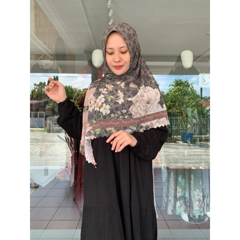 NEW PREMIUM DAILY HIJAB scarf secret garden khanza maryam