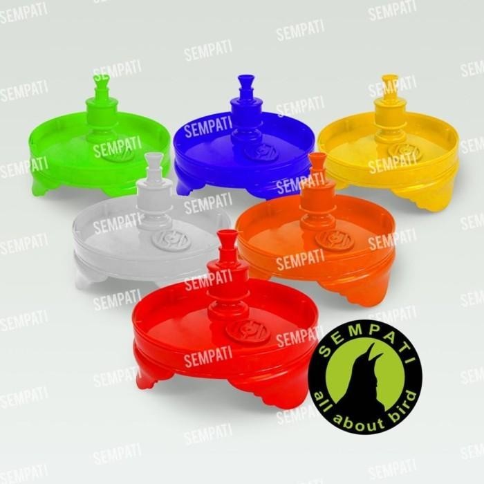 BIG PROMO TEBOK LOVEBIRD PVC PLUS PION TEBOK ANTI PECAH UNTUK SANGKAR