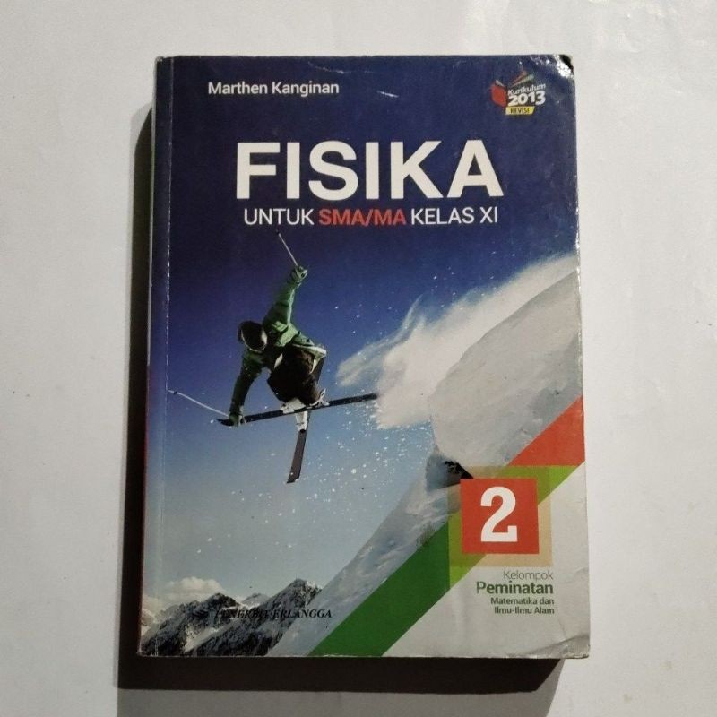 BUKU ORI BUKU FISIKA SMA KELAS 11 PENERBIT ERLANGGA EDISI REVISI