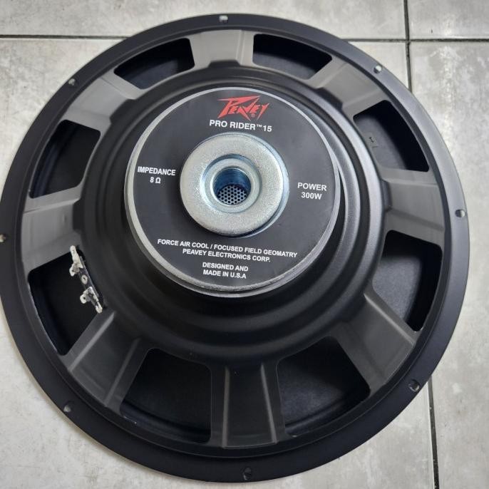 SPEAKER PEAVEY PRO RIDER 15 INCH KOMPONEN SPEAKER