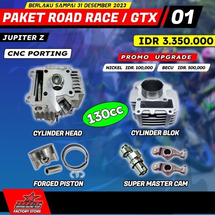 Ready BRT PAKET ROAD RACE / GTX 1 JUPITER Z
