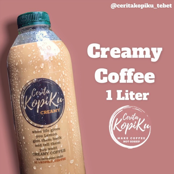 

Ready Kopiku Creamy Coffee (1L)