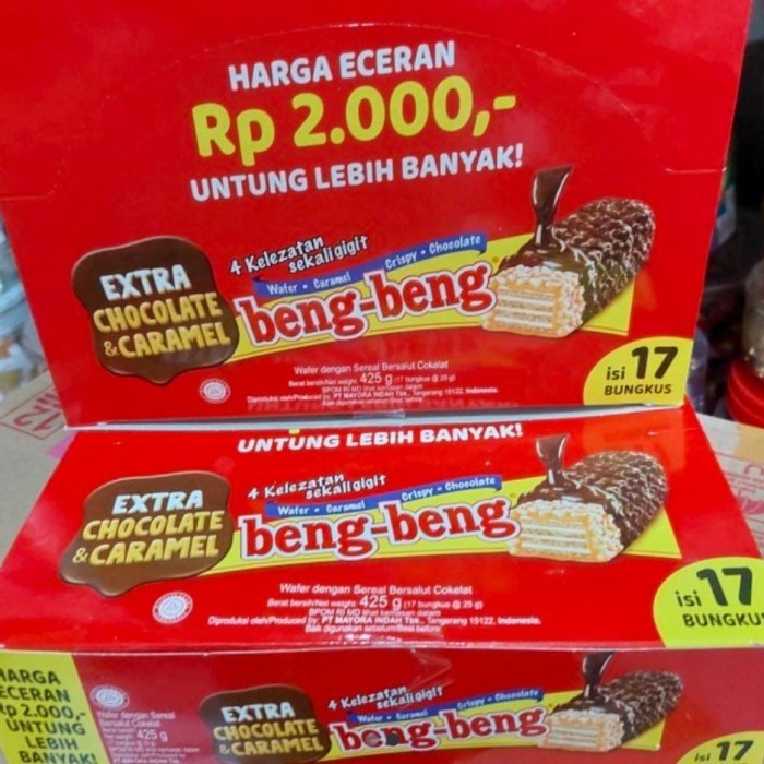 

LIMITED EDITION beng beng isi 17pcs @25gram