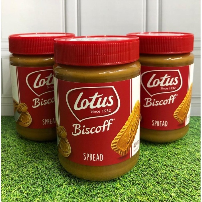 

TERPERCAYA BISCOFF LOTUS SMOOTH Spread Selai Biskuit Lotus HALUS 200 gr Repack