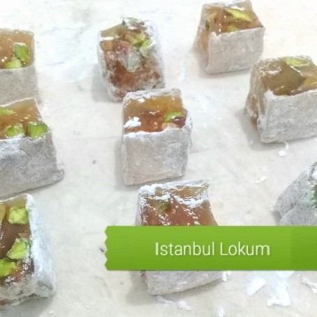 

TERBATAS Turkish Delight Pistachio Lokum