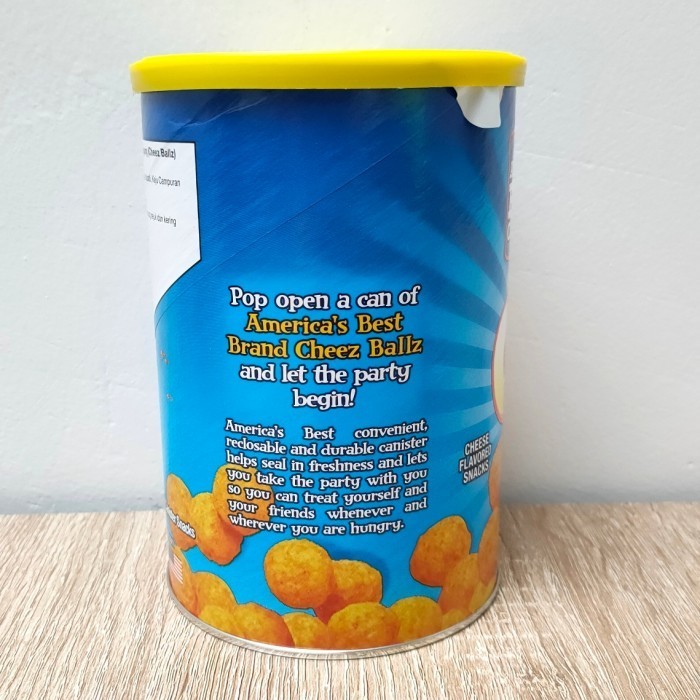 

KOMPLIT ABC Cheez Ballz 85gr - Snack Jagung Keju Cheese Cemilan Balls USA