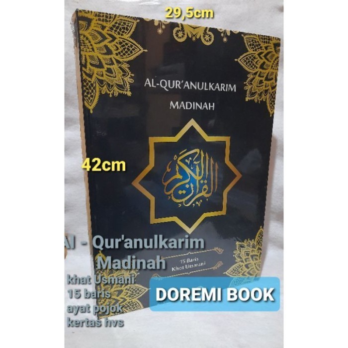 al quran lansia madinah jumbo besar madinah A3 Utsmani