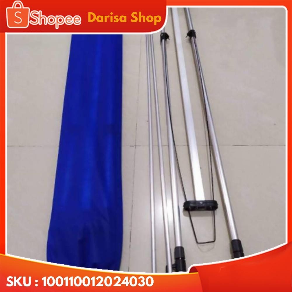 Barang Murah Standing Tiang Rangka Stand Y Banner Benner Bener Alumunium 60x160 Display - SKU: 10011