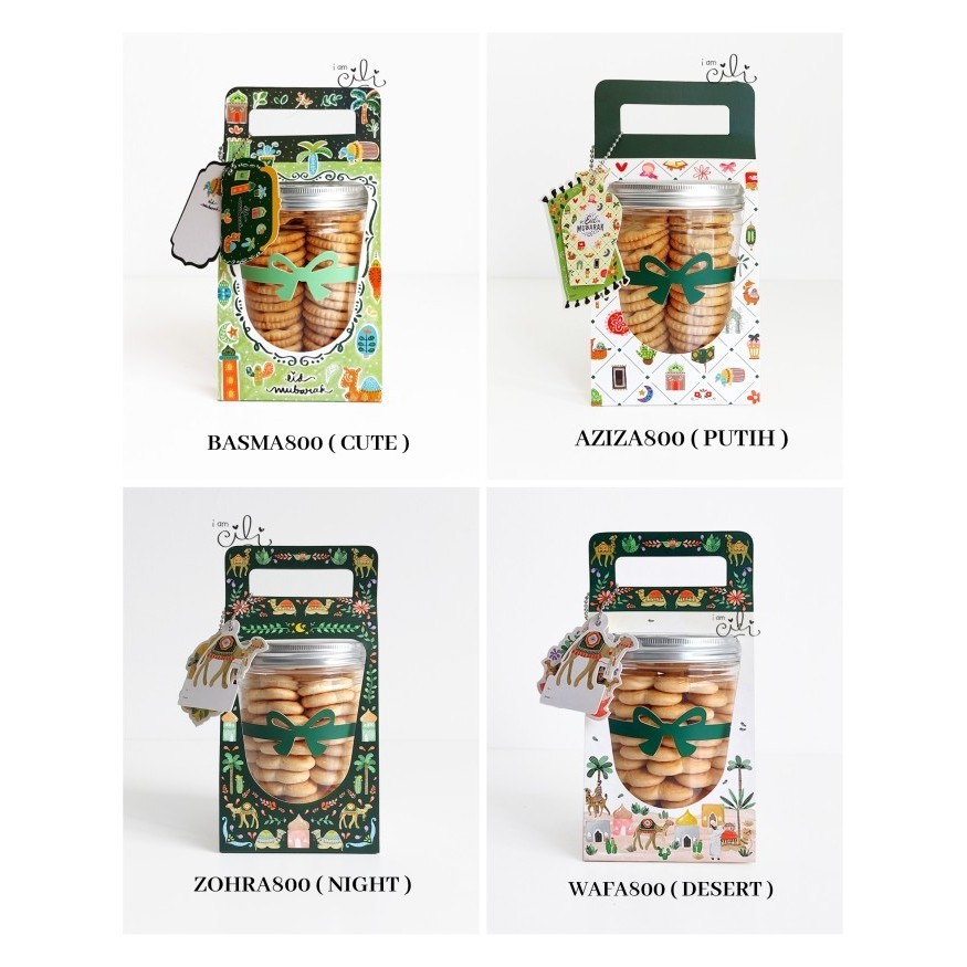 (BOX JAR 800 ML LEBARAN ) KOTAK KUE KERING TOPLES TABUNG 800ML(ISI 10)