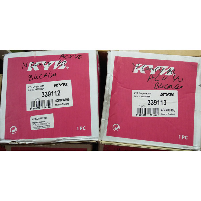 Shock Breaker / Absorber Belakang New Camry Acv40 2008 Kayaba