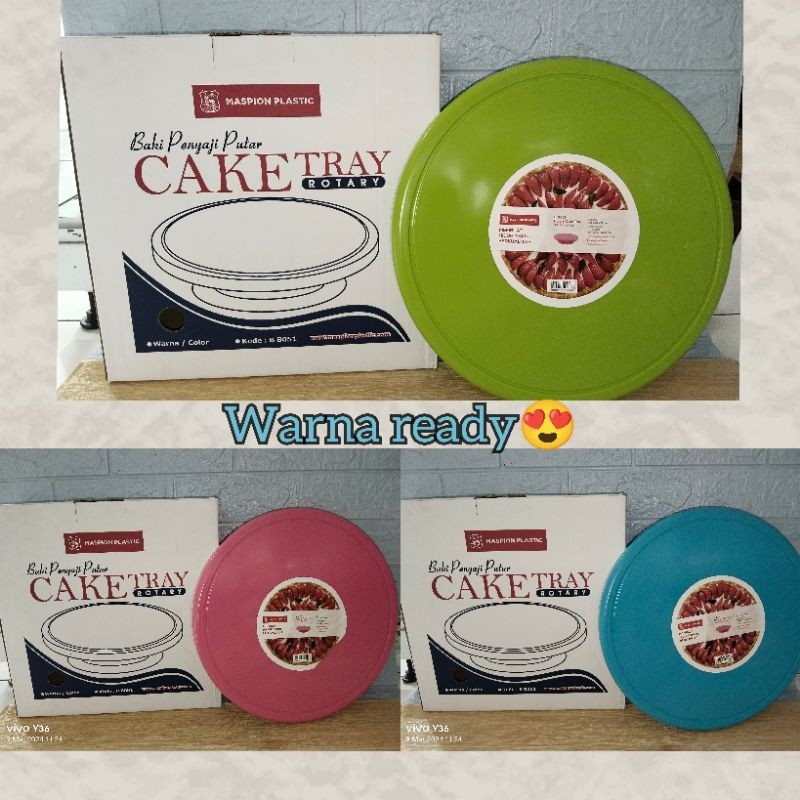 BAKI PUTAR PENYAJI / CAKE TRAY ROTARY
