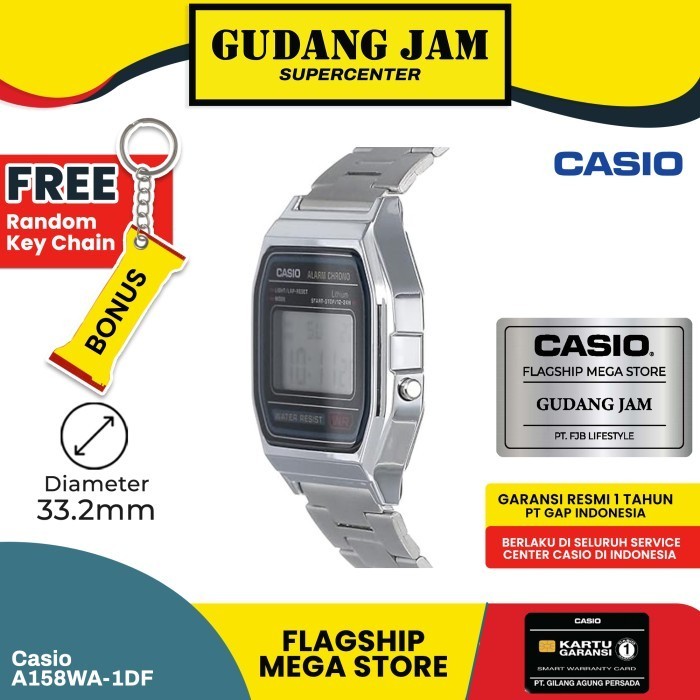 Casio General A158Wa-1Df A158Wa-1D A158Wa