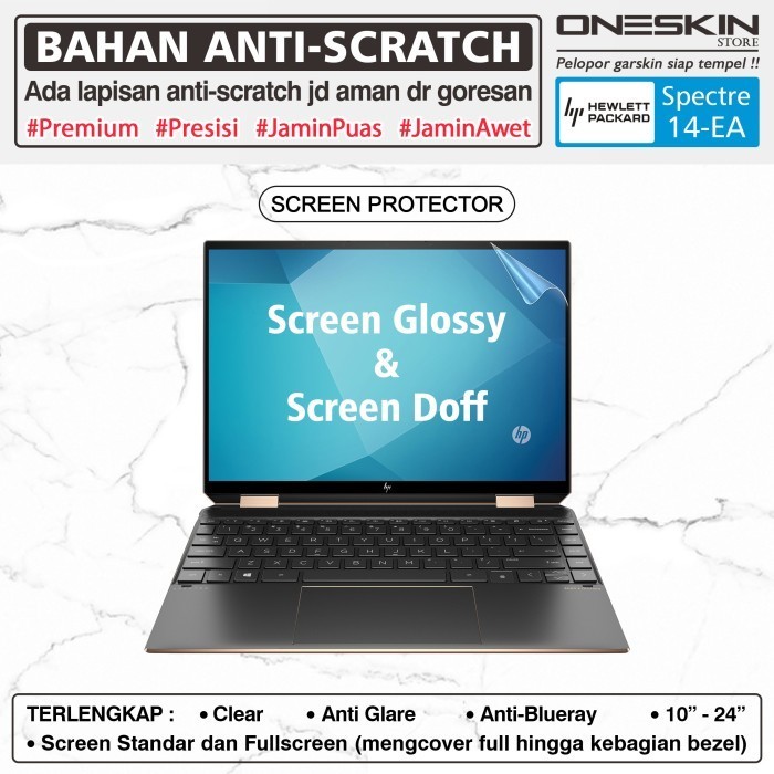 Terlaris Pelindung Screen Protector HP Spectre x360 14-ea ea0030tu ea1027tu SALE