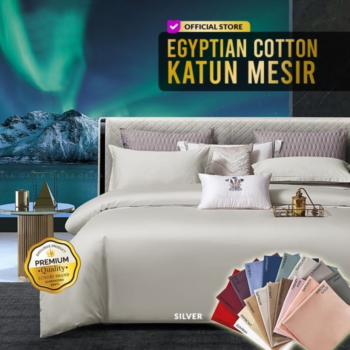 Sprei Quiltcover Set Katun Mesir / Egyptian Cotton Premium