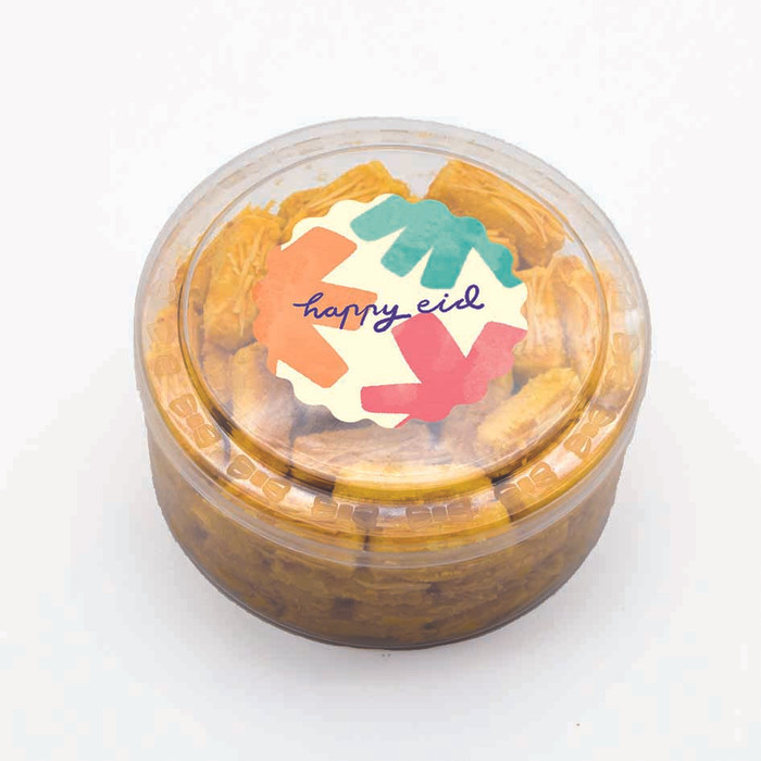 

Capricorn Design Sticker Label / Stiker Toples Lebaran isi 1 - SLB 003