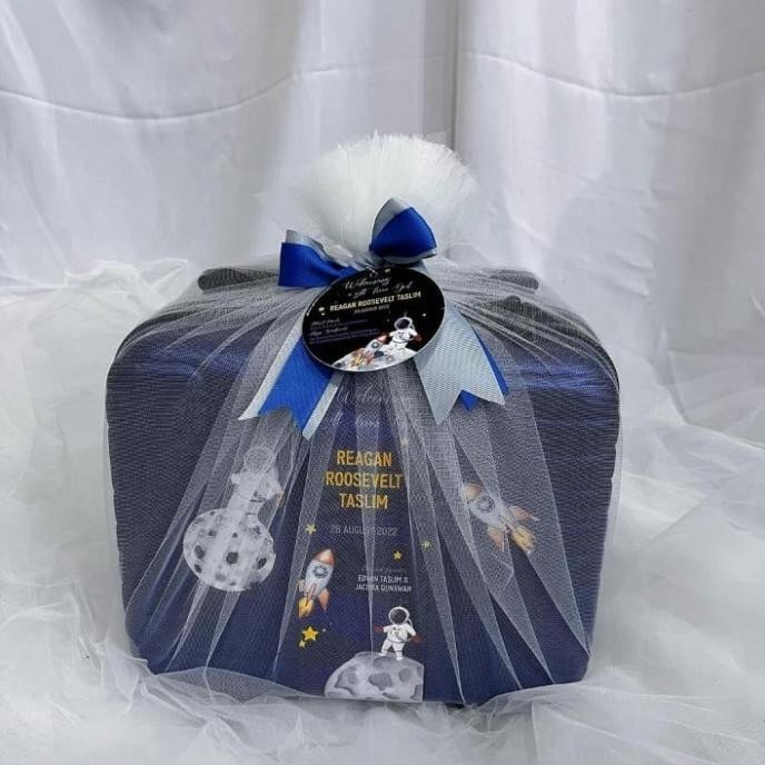 

hamper casacharta koper kecil/goodie bag ulang tahun anak