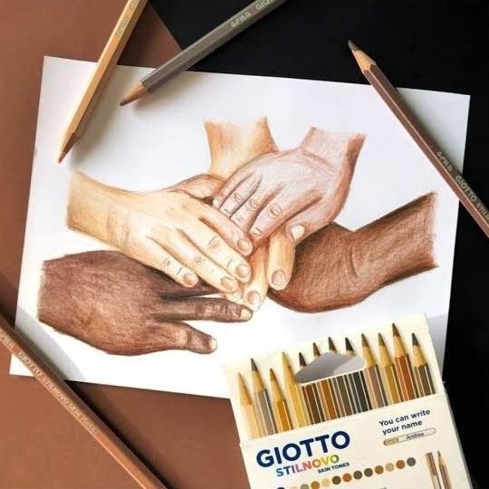 

Giotto Stilnovo Skin Tones Color Pencil Set Pensil Warna Coklat Kulit