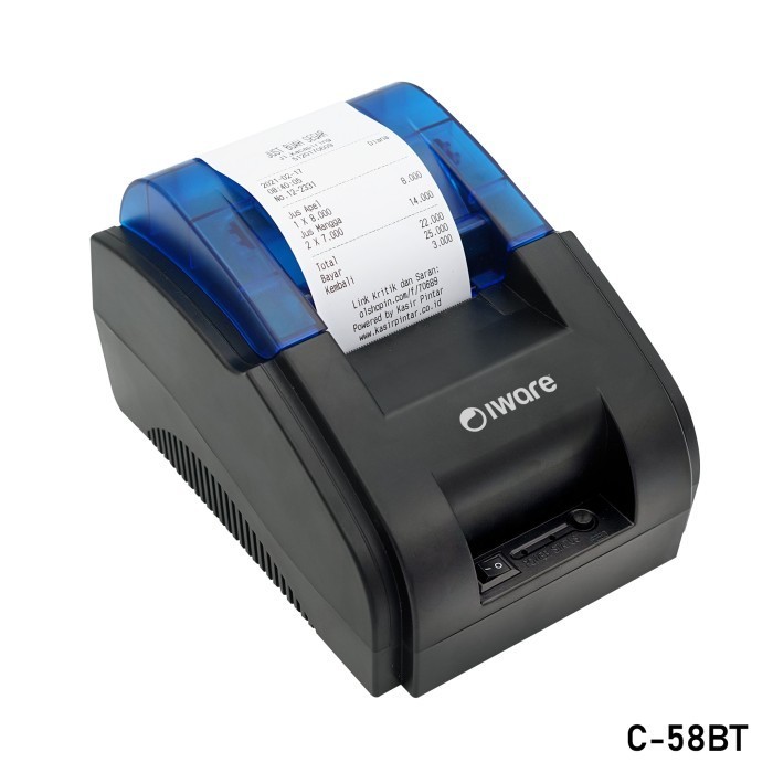 Paket Alat Kasir Iware Bluetooth + Usb Android Windows Supp Gobiz Moka