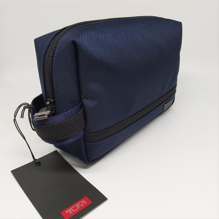 Tumi Small Kit/Small Pouch - Navy
