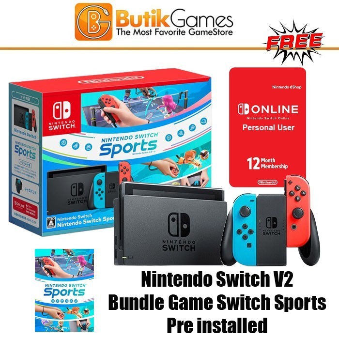 Nintendo Switch V2 Bundle Game Nintendo Switch Sports