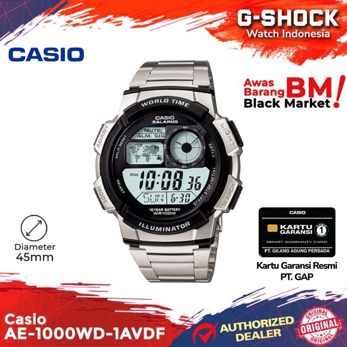 Casio General Ae-1000Wd-1Avdf Ae-1000Wd Ae-1000 Ae1000Wd Ae 1000Wd