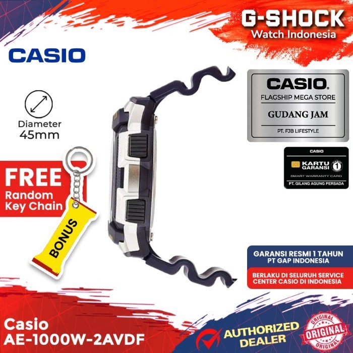 Casio General Ae-1000W-2Avdf Ae-1000W Ae-1000 Ae1000W Ae 1000W