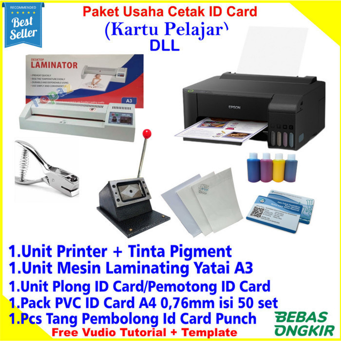 

Paket Usaha Mesin Cetak ID Card/Paket Usaha Cetak Pvc ID Card Lengkap