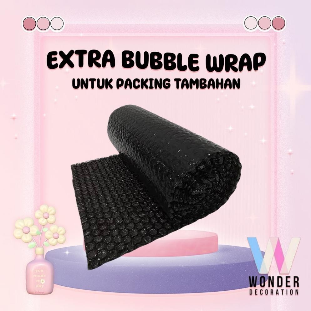 

Tambahan Extra Buble Wrap EXTRA BUBBLE WRAP UNTUK PACKING