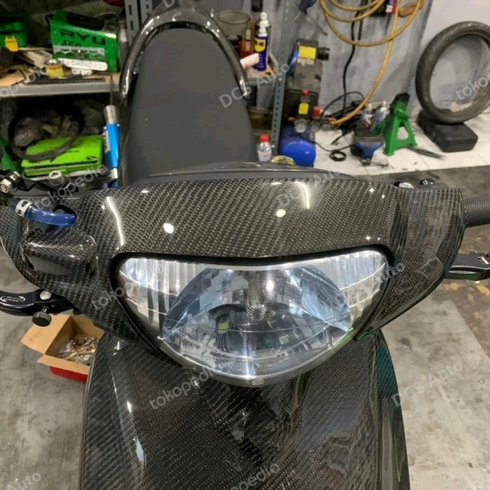 Batok depan Mio sporty carbon kevlar include part ORI
