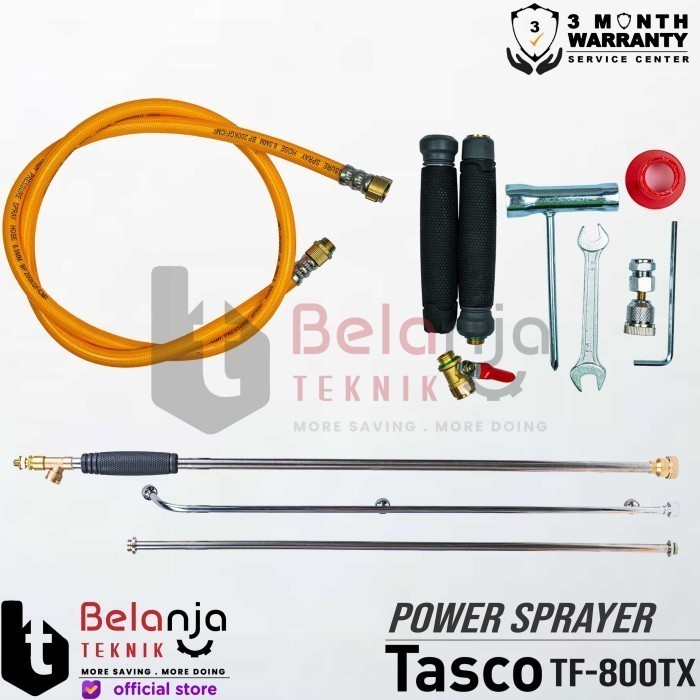 Tasco Power Sprayer Bensin Tf 800 Tx Mesin Semprot Hama Gendong Tf800