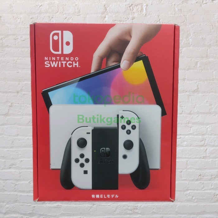 Nintendo Switch Oled Console White Putih Bundle Game Switch Sports