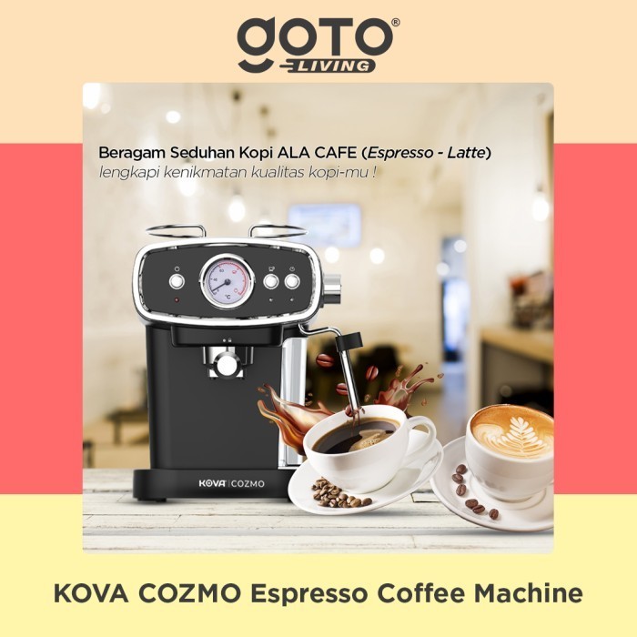Kova Cozmo Mesin Pembuat Kopi Espreso Coffee Maker Espresso Machine