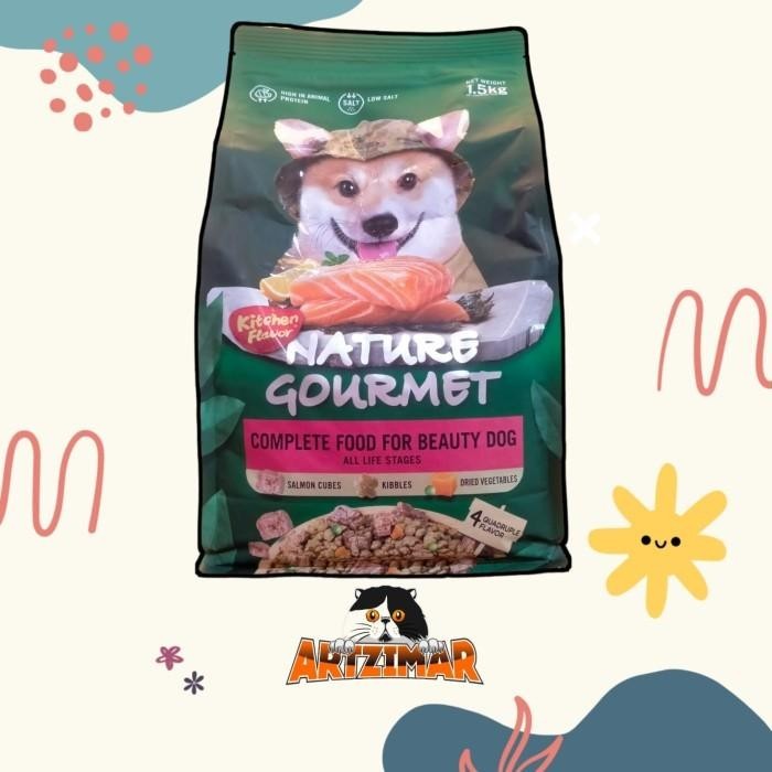 Nature Gourmet Dogfood Salmon 1,.5Kg Makanan Anjing Nature Gourmet