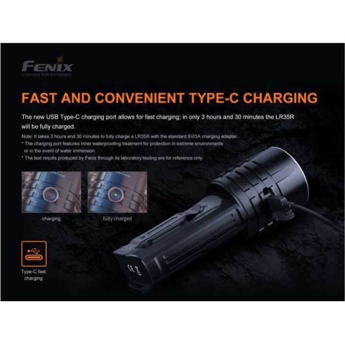 Fenix Lr35R Senter Led Flashlight