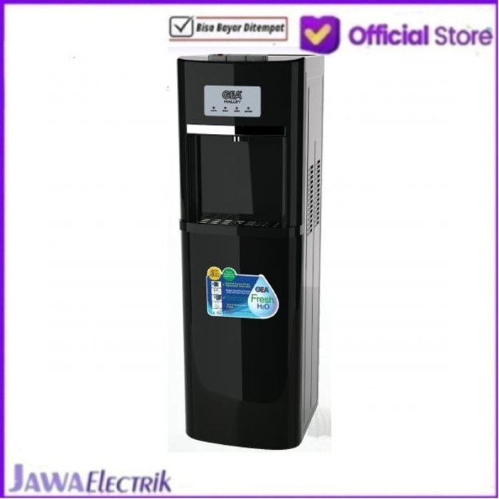 Dispenser Gea Galon Bawah Gea Haley Panas Dingin Biasa - Kompresor