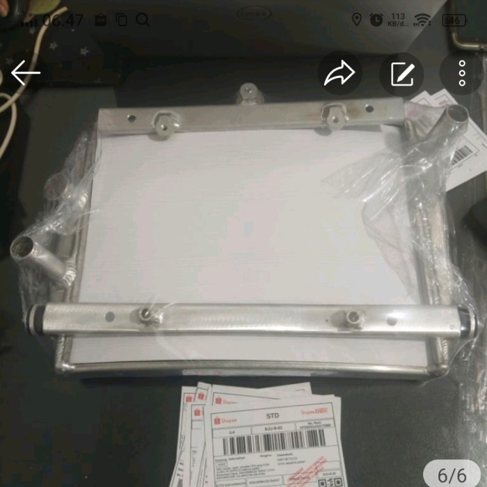 Radiator Bpro Ninja 250 Ninja 250 Fi Radiator Racing Besar Radiator