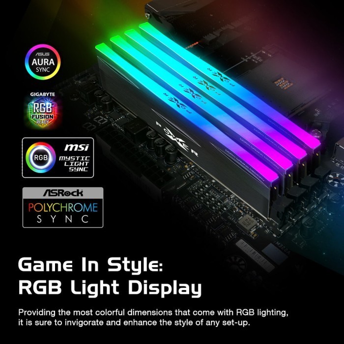 Silicon Power Xpower Zenith Rgb Ram Pc Gaming Ddr4 3200 Udimm - 8Gb