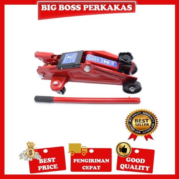 Werkline Dongkrak Buaya 2 Ton Hidrolik / Hydraulic Floor Jack