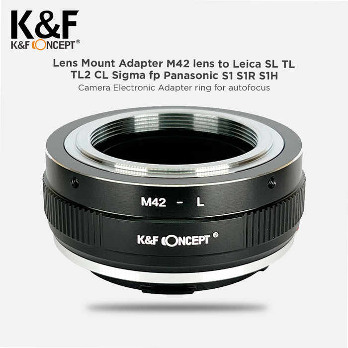 Knf Concept Lens Mount Adapter M42 To L Mount Camera Body