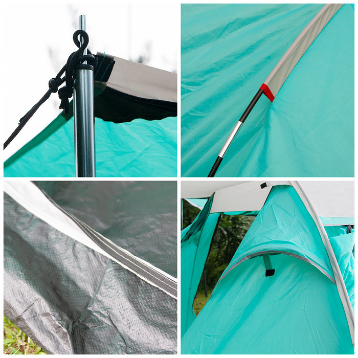 Tenda Camping Keluarga Hike N Run Hnr21T003 Cakra Glamping Tent