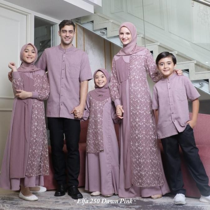 Sarimbit Sarimbit Ethica Elfa 250 Dawn Pink Stok Terbatas