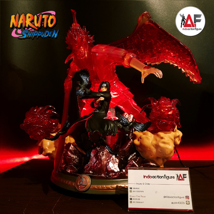 Statue Uchiha Itachi Perfect Grade Susanoo With 7 Colors