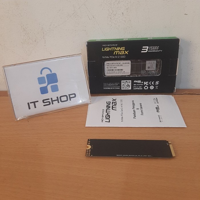 Midasforce Ssd Nvme Lightning Max 512Gb
