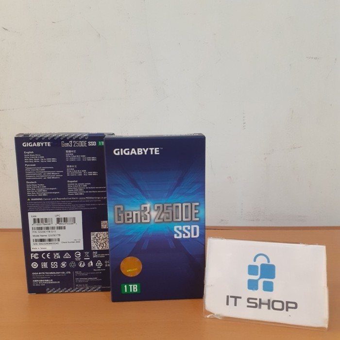 Gigabyte Gen3 2500E Nvme Ssd 1Tb