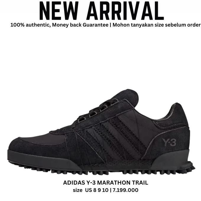 Adidas Y-3 Marathon Trail | Sepatu Sneakers Pria Original 100% Ruhmacil