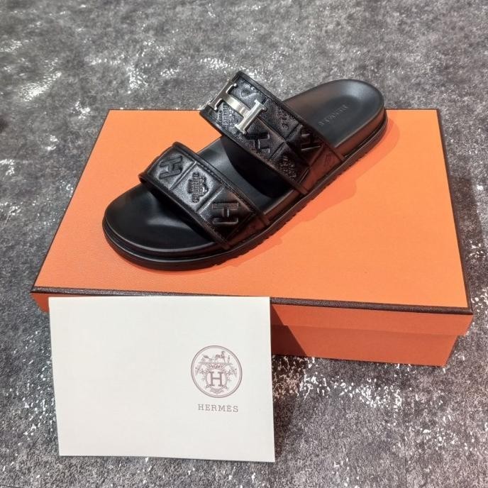 Sandal Slop Pria Branded Import Mirror / Sandal Pria Dewasa Import  Cosover12