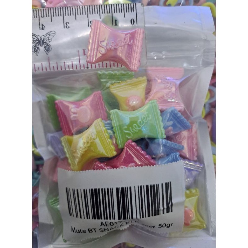 

Mute Bentuk SNACK kilap ecer 50gram(AE0176_01)