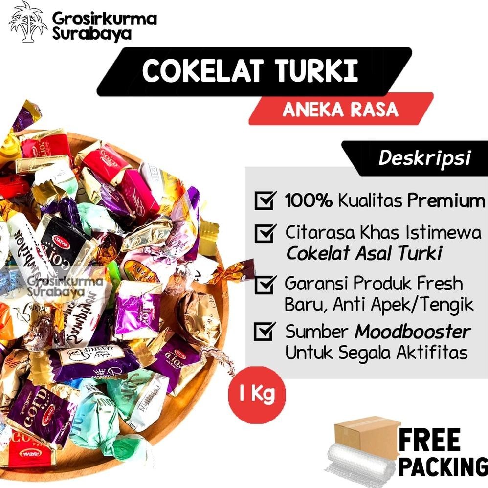 

Siap Kirim >>> Cokelat Turki Arab 1Kg Produk Fresh Baru Khas Timur Tengah Untuk Oleh Oleh Haji Umroh Gift Hampers